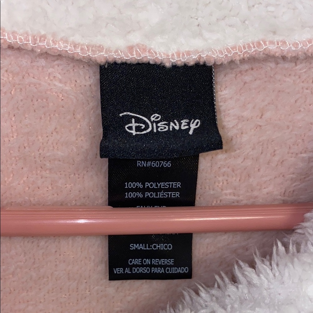 Disney Medium Pink Minnie Fleece Lounger with Sherpa Hood - Picture 2 of 14